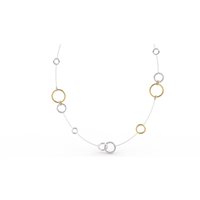 Collar Ti Sento Milano Mujer in Plata Zirconia 34099ZY/45